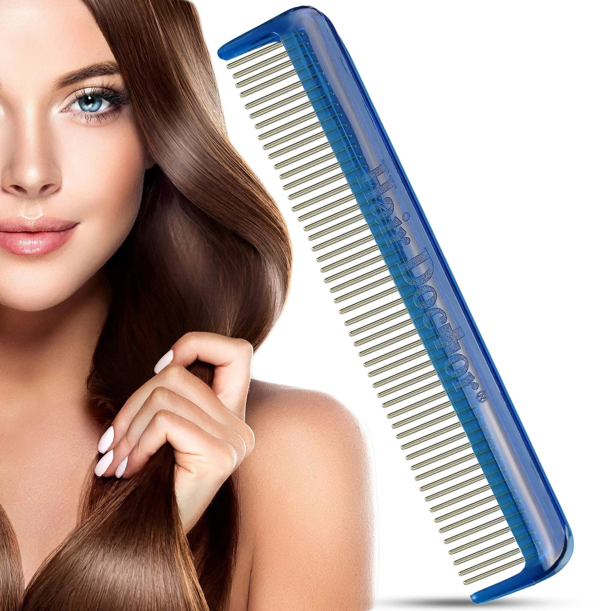 Vanity Comb with Rotating Pins Reduces Hair Damage - Hair Doctor Products - Little Red General Store