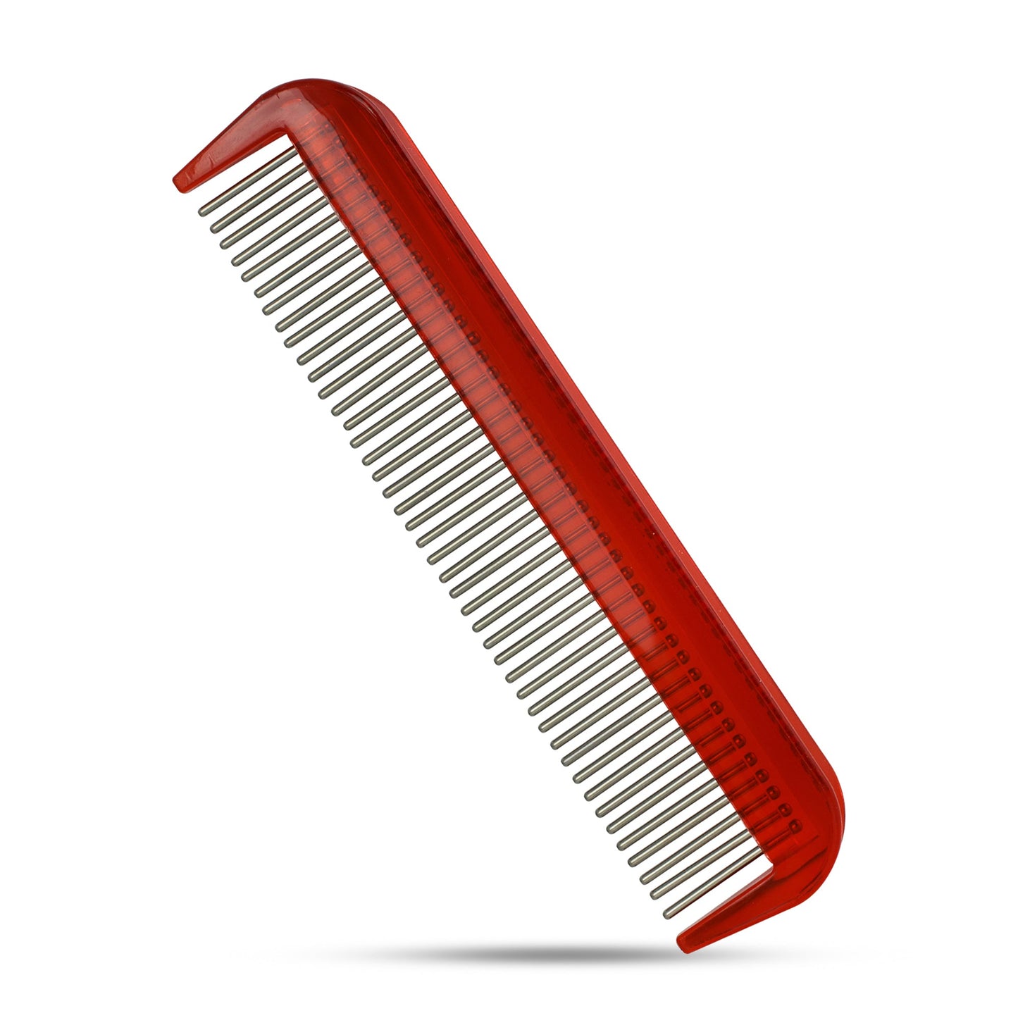 Pocket Comb with Narrow - Spaced rotating Pins Reduces Hair Damage - Hair Doctor Products - Little Red General Store