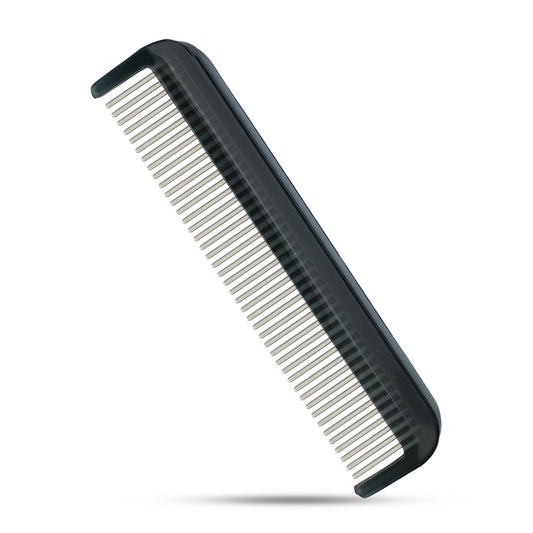 Pocket Comb with Narrow - Spaced rotating Pins Reduces Hair Damage - Hair Doctor Products - Little Red General Store