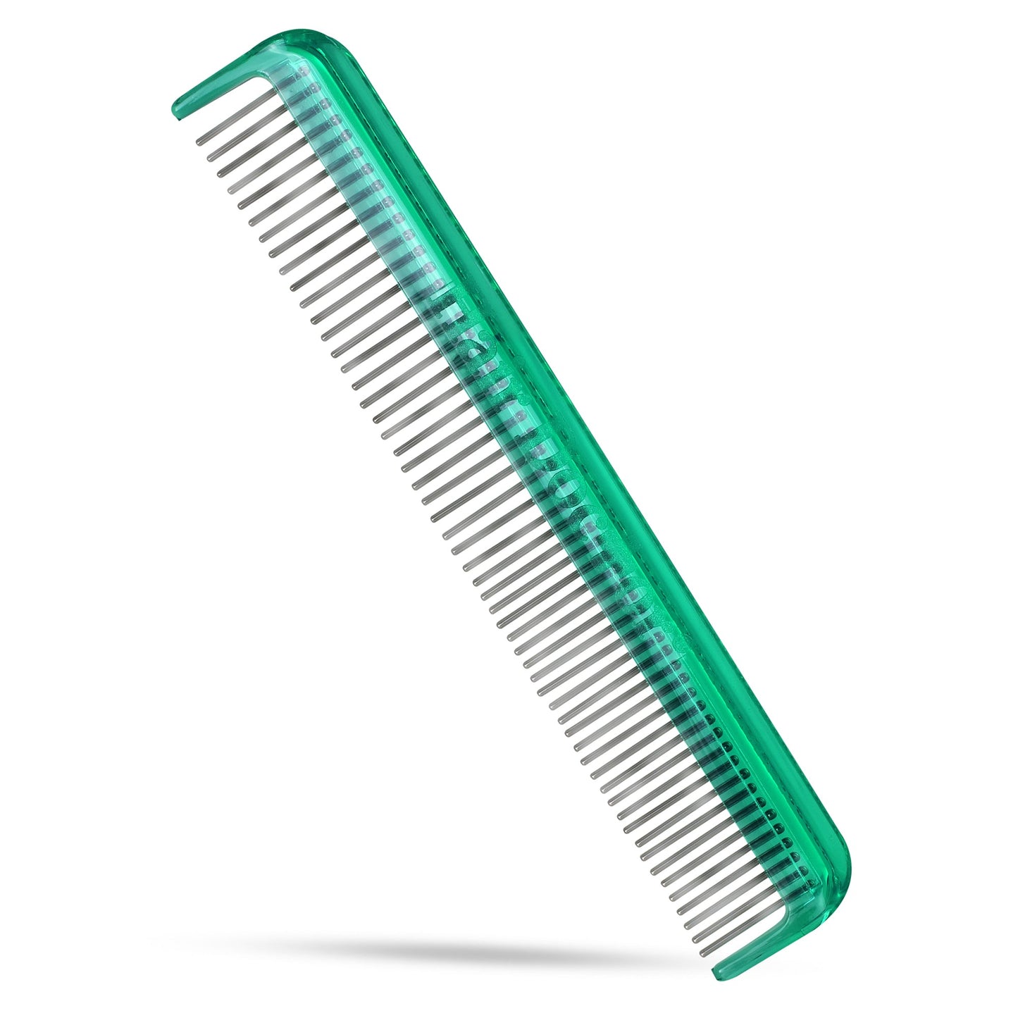 Dual - Spaced Vanity Comb with Stainless - Steel Rotating Teeth. Best Seller! - Hair Doctor Products - Little Red General Store