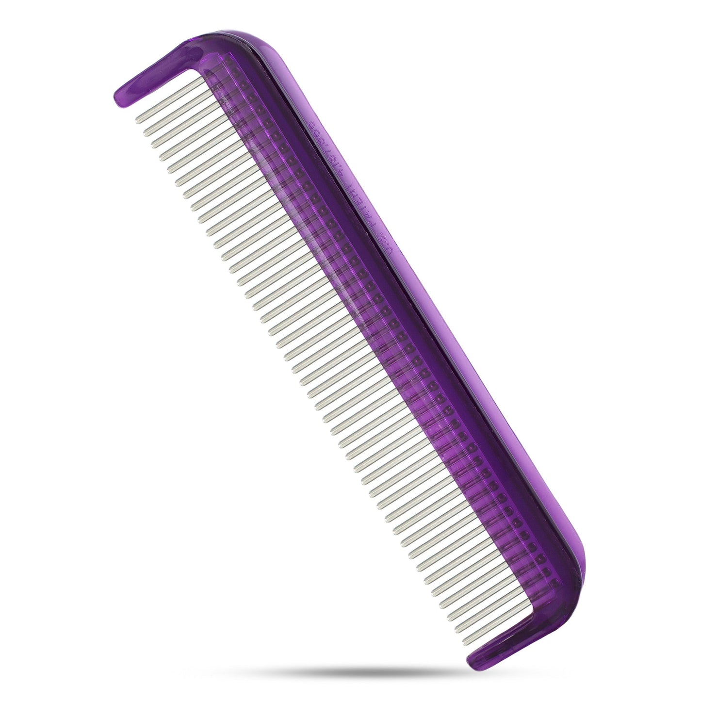 Pocket Comb with Narrow - Spaced rotating Pins Reduces Hair Damage - Hair Doctor Products - Little Red General Store