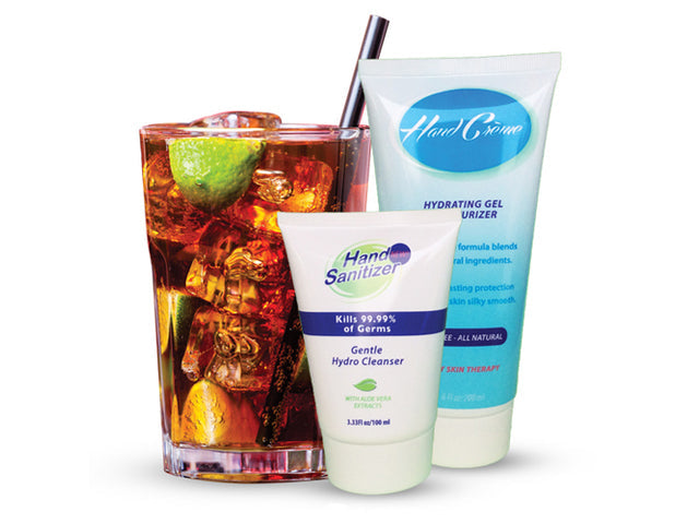 Smuggle Your Booze Hand Creme & Sanitizer Combo Pack Flasks