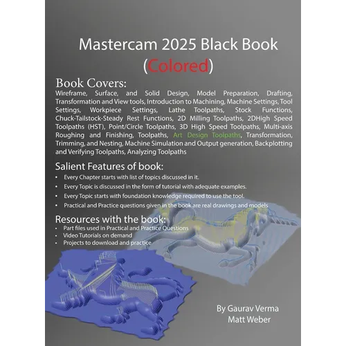 Mastercam 2025 Black Book: (Colored)