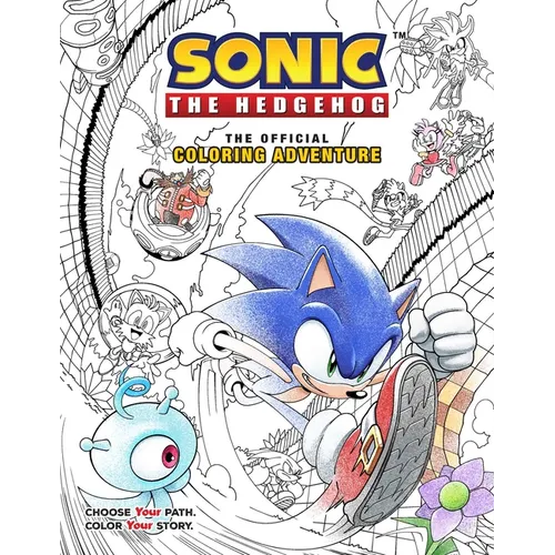Sonic the Hedgehog: The Official Coloring Adventure