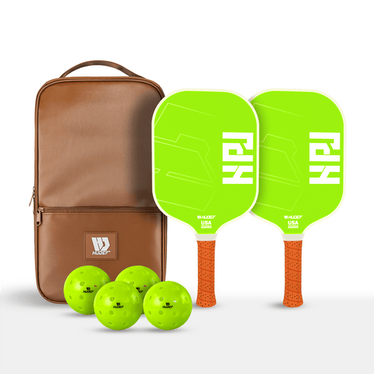 HUDEF HPJ Pickleball Paddles & USA Pickleball (USAPA) Approved Outdoor Balls Set - Hudef Sport - Little Red General Store