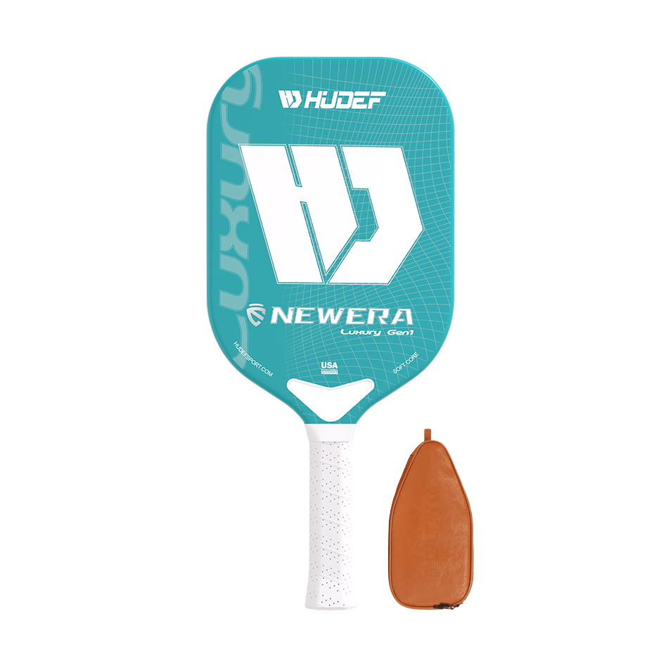 Hudef Newera Luxury™ Gen 1 (Elongated) Cyan Pickleball Paddle - Hudef Sport - Little Red General Store