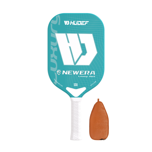 Hudef Newera Luxury™ Gen 1 (Elongated) Cyan Pickleball Paddle - Hudef Sport - Little Red General Store