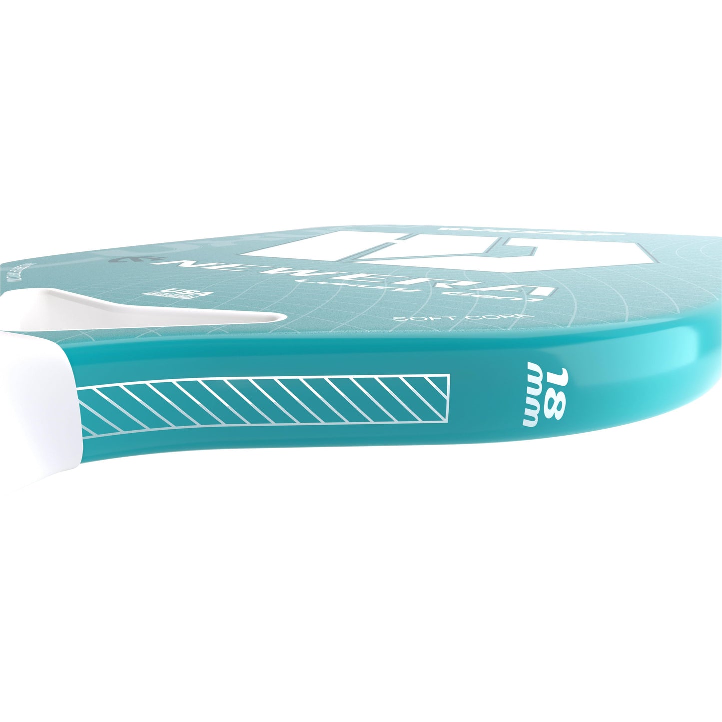 Hudef Newera Luxury™ Gen 1 (Elongated) Cyan Pickleball Paddle - Hudef Sport - Little Red General Store