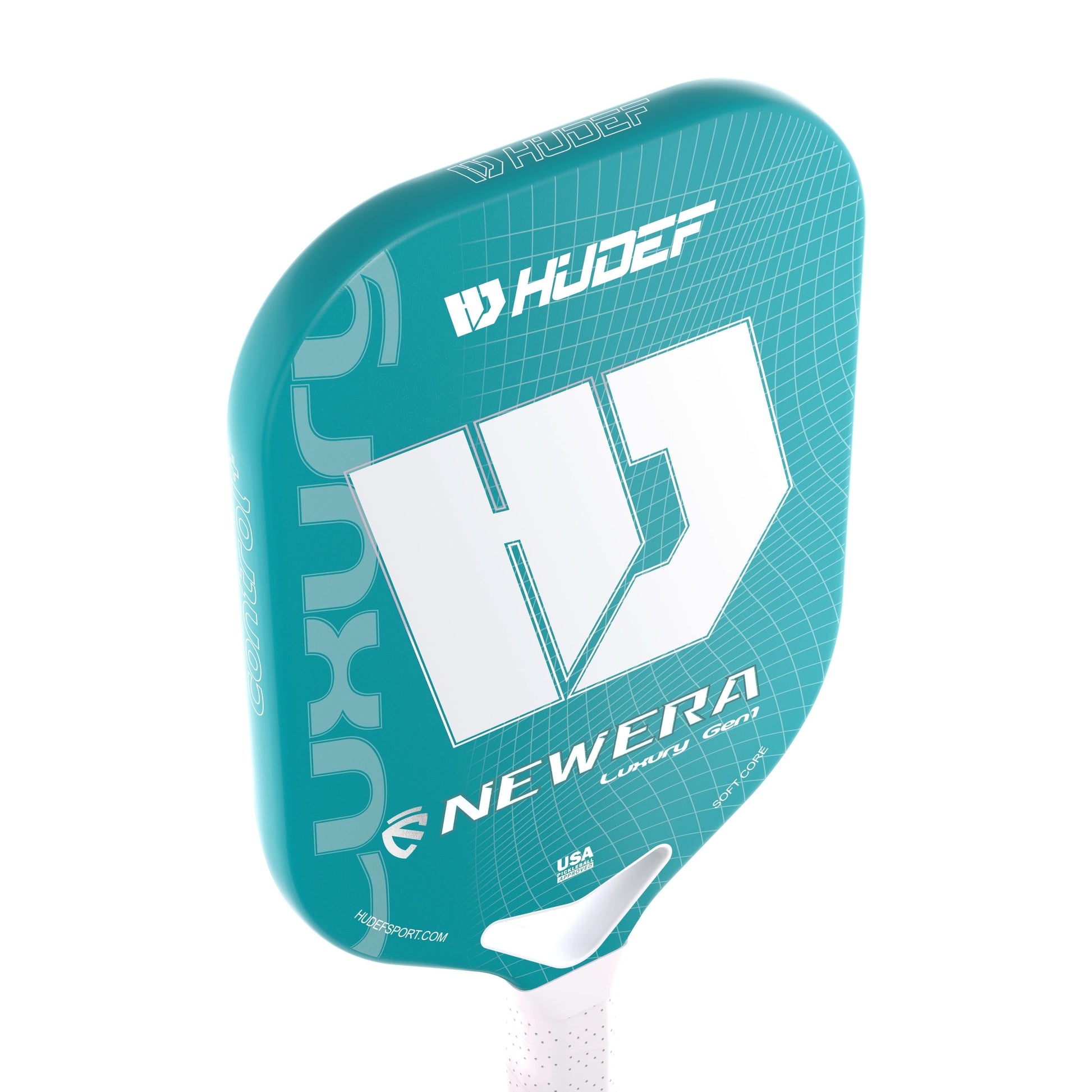 Hudef Newera Luxury™ Gen 1 (Elongated) Cyan Pickleball Paddle - Hudef Sport - Little Red General Store