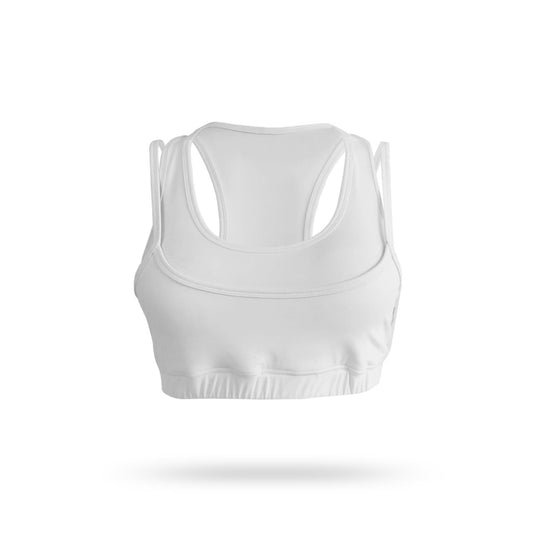 Women's Luxe Novelty Tank Top White - Hudef Sport - Little Red General Store