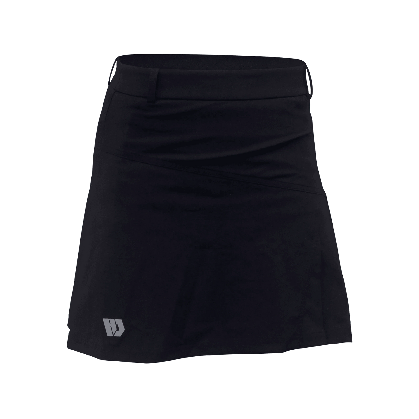 HUDEF WOMEN'S SHORT SKIRT BLACK - Hudef Sport - Little Red General Store