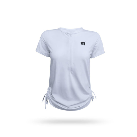 Women's Zippered T-shirt - Hudef Sport - Little Red General Store