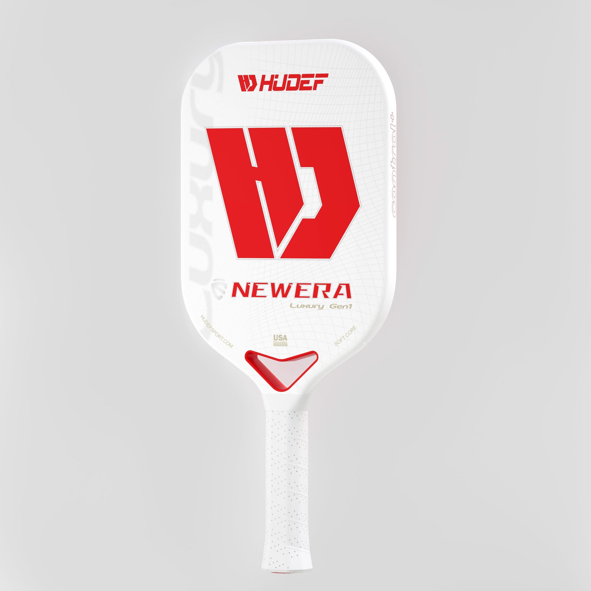 Hudef Newera Luxury™ Gen 1 (Elongated) White Pickleball Paddle - Hudef Sport - Little Red General Store