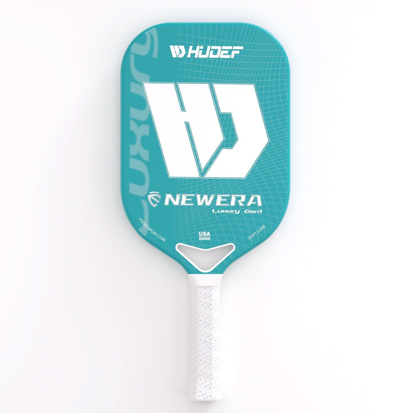 Hudef Newera Luxury™ Gen 1 (Elongated) White Pickleball Paddle - Hudef Sport - Little Red General Store