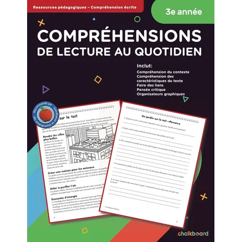 Canadian French Daily Reading Comprehension Grade 3