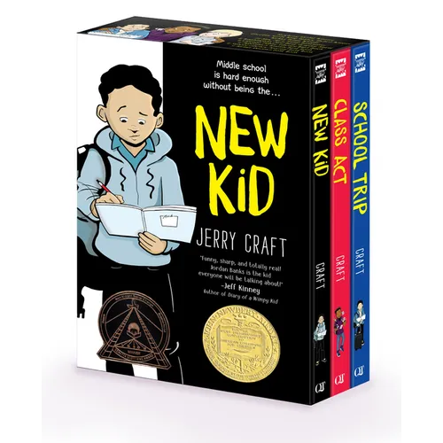 New Kid 3-Book Box Set: A Graphic Novel Collection: New Kid, Class Act, School Trip