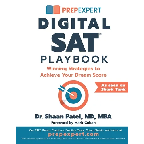 Prep Expert Digital SAT Playbook: Winning Strategies to Achieve Your Dream Score