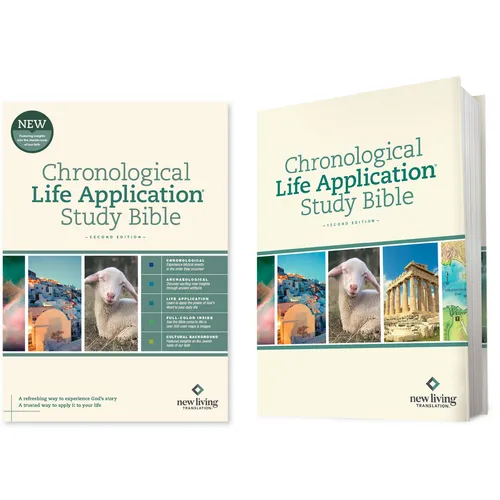 NLT Chronological Life Application Study Bible, Second Edition (Hardcover)