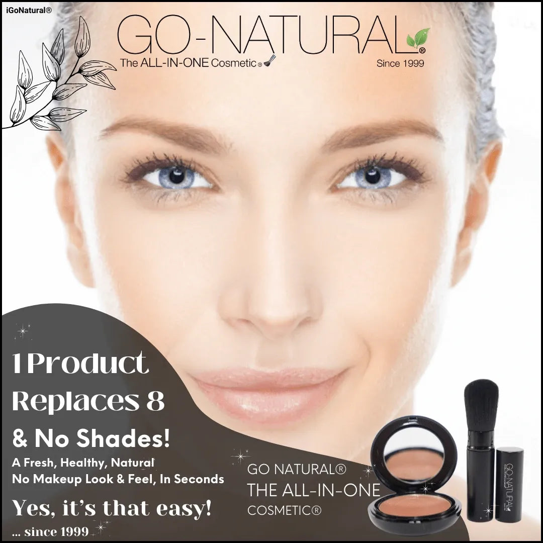 GO NATURAL® ALL - IN - ONE® Powder - Travel Gift Set - iGoNatural® - Little Red General Store