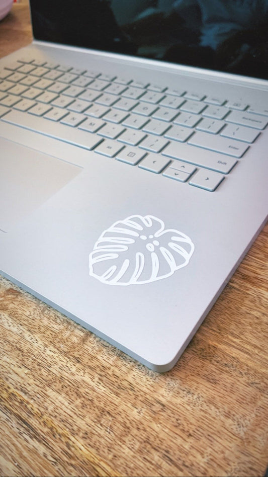 Fenestrated Monstera Deliciosa Sticker Decal