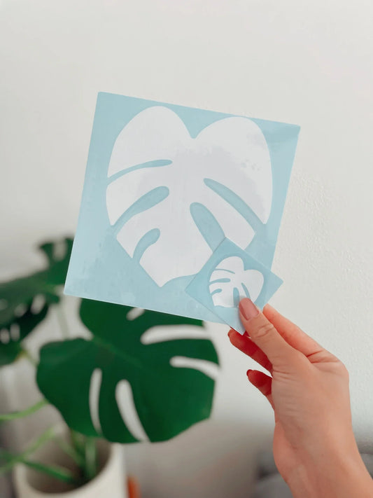 Monstera Deliciosa Decal Stickers