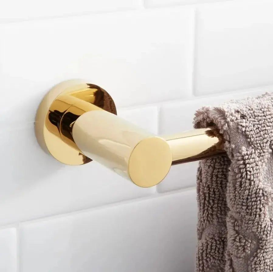 Modern Solid Brass Towel Bar