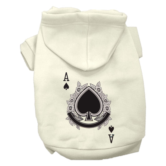 Halloween Costume Pet Hoodie "Ace of Spades Costume"