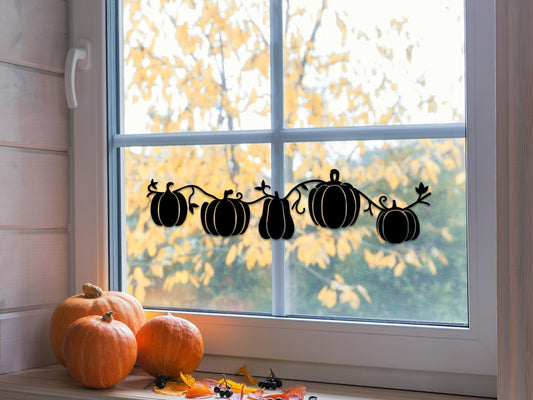 Pumpkin Patch Window Sticker | Vinyl Decal