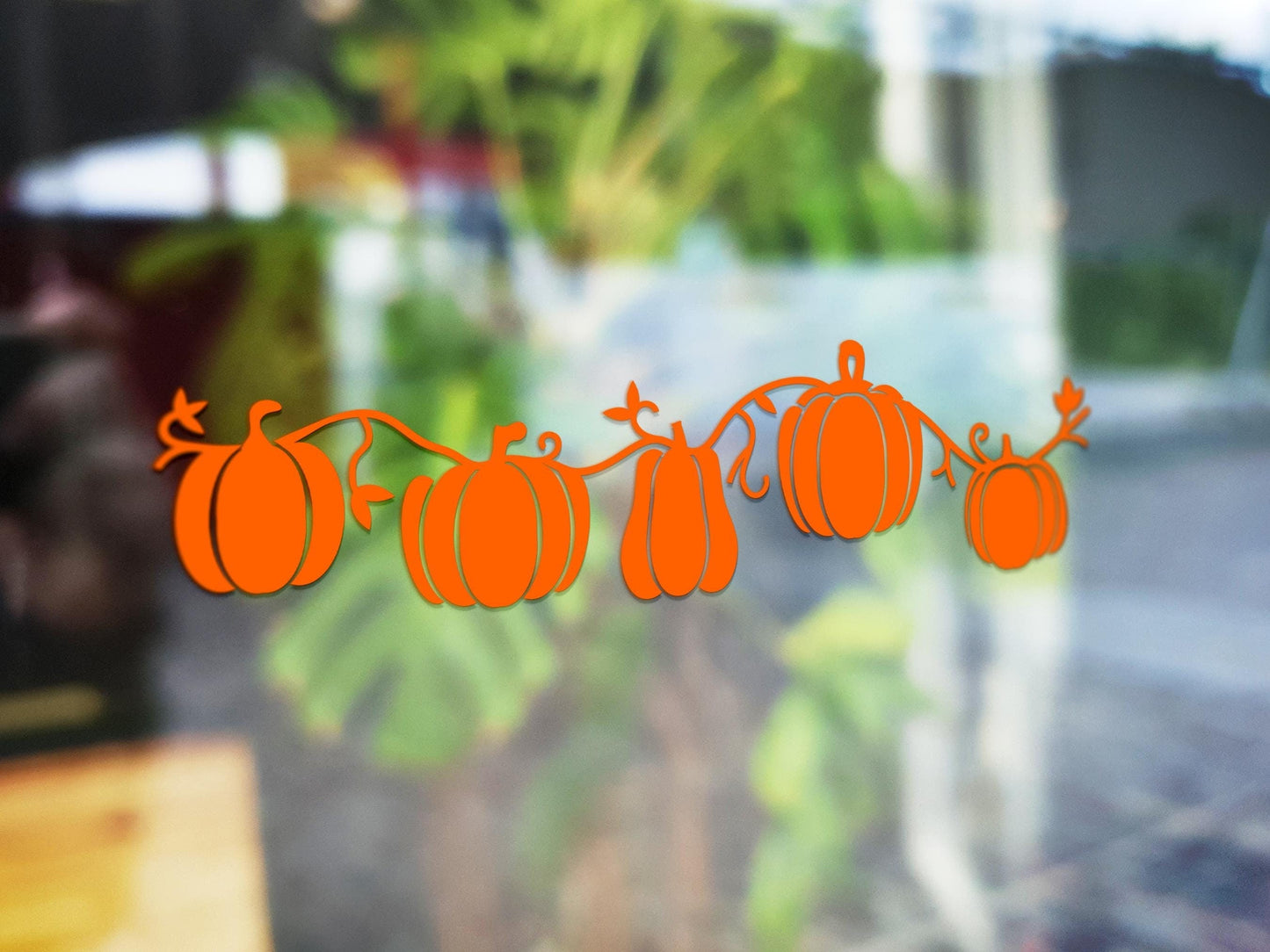 Pumpkin Patch Window Sticker | Vinyl Decal