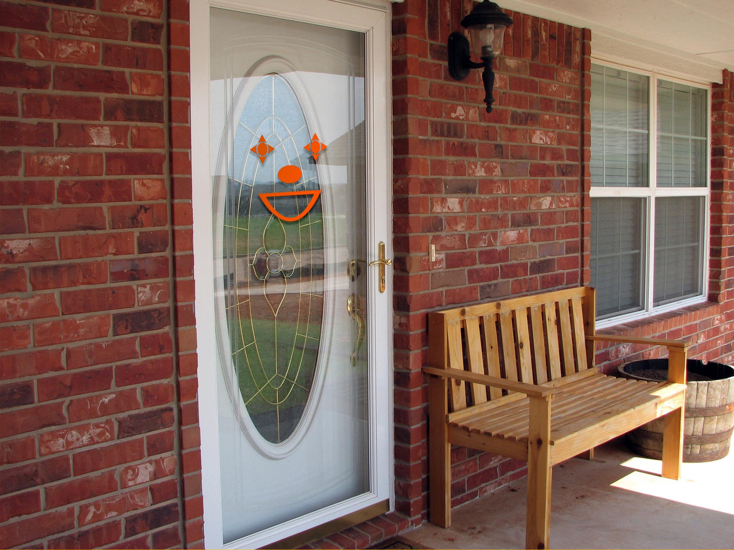 Clown Face Window Sticker Kit | Vinyl Decal