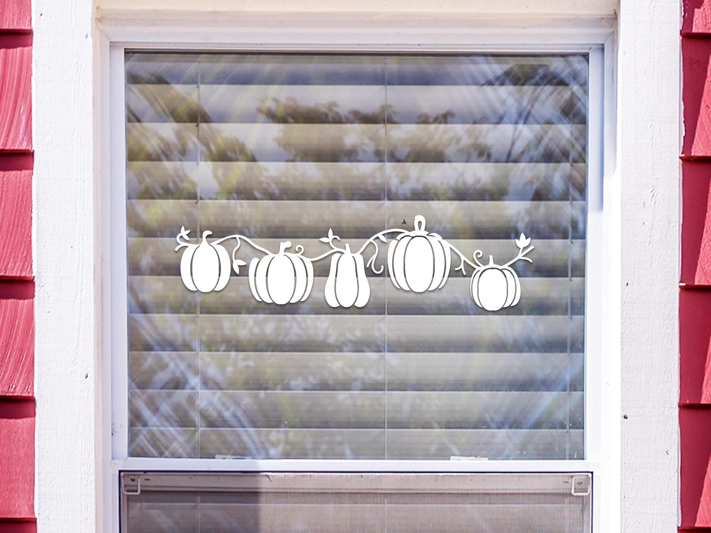Pumpkin Patch Window Sticker | Vinyl Decal