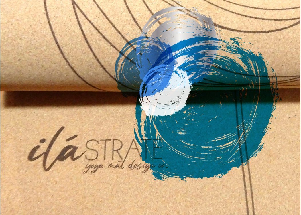 Jūti Cork Yoga Mat - ilāSTRATE™ - Little Red General Store