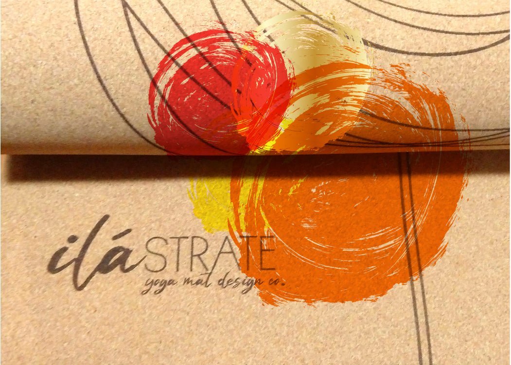 Jūti Cork Yoga Mat - ilāSTRATE™ - Little Red General Store