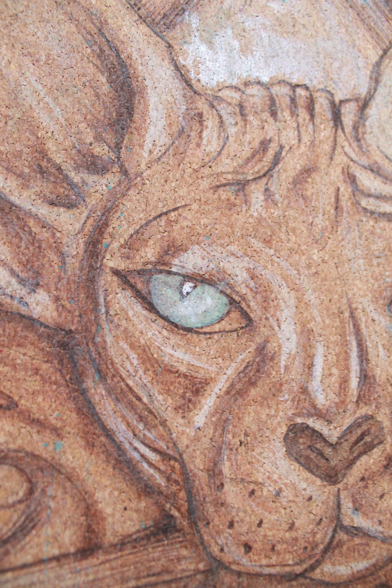 Custom Yoga Mat: Hand Painted Cork Yoga Mat - ilāSTRATE™ - Little Red General Store