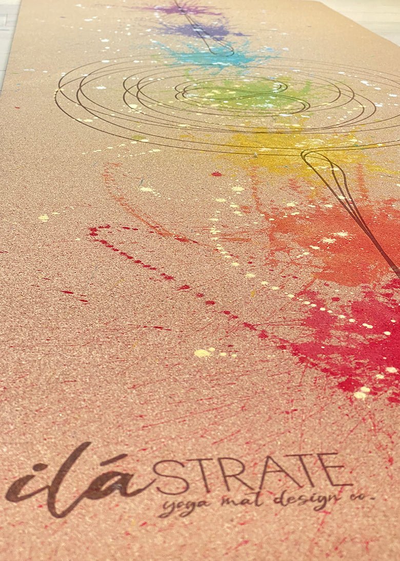 Jūti Cork Yoga Mat - ilāSTRATE™ - Little Red General Store