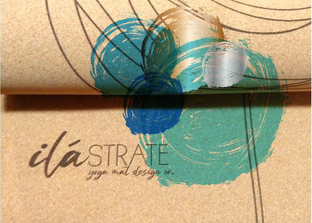 Jūti Cork Yoga Mat - ilāSTRATE™ - Little Red General Store