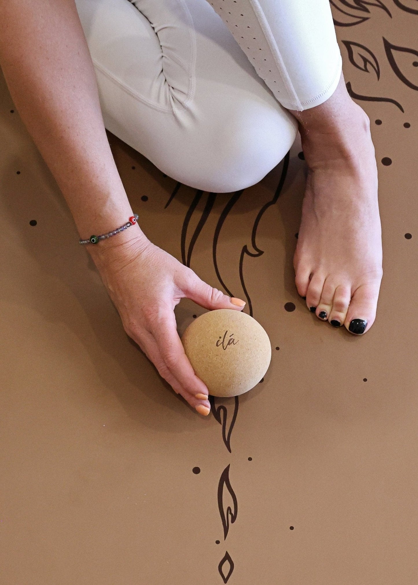Cork Yoga Ball for Massage - ilāSTRATE™ - Little Red General Store