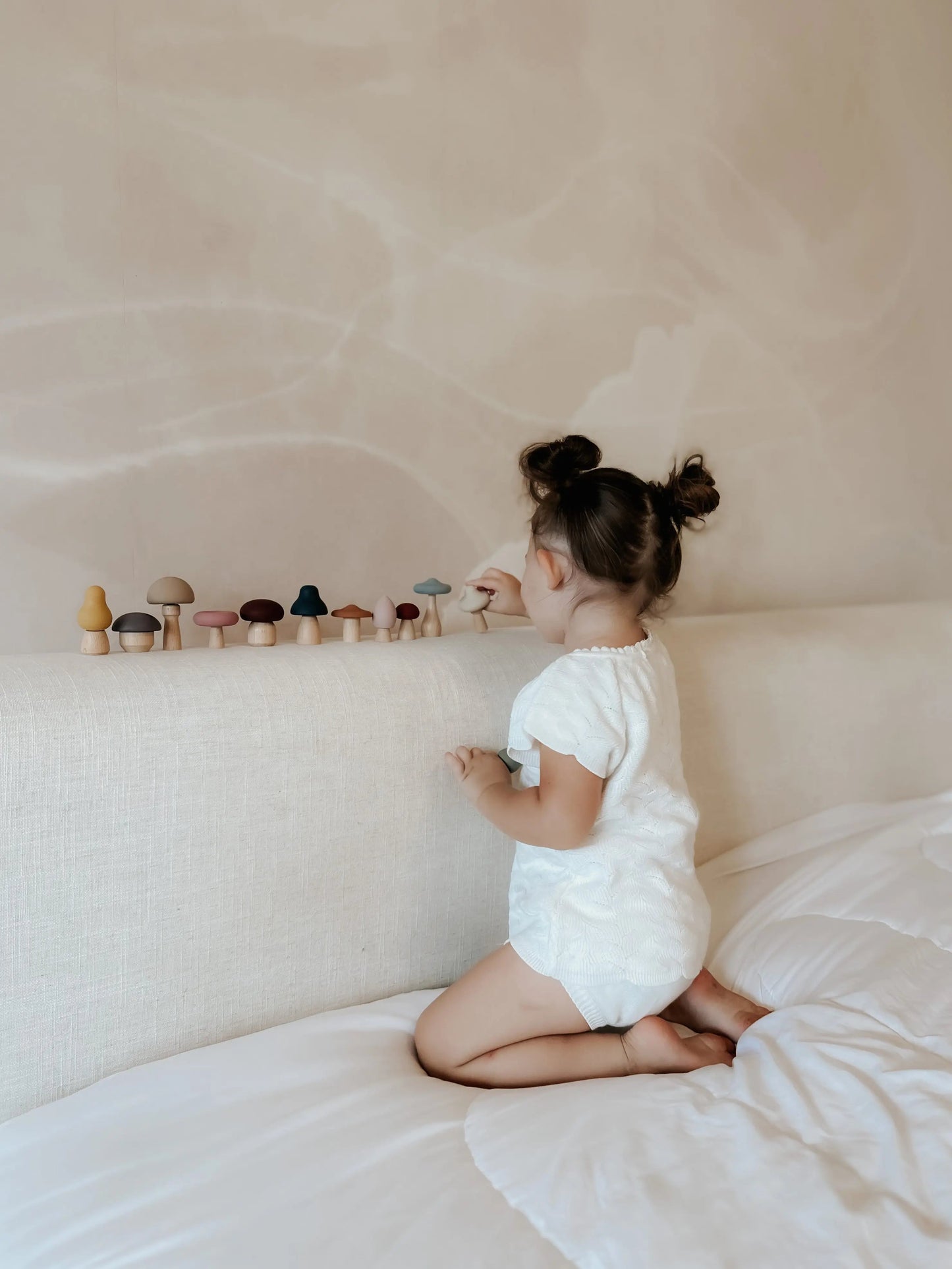 Mushroom Toy | Wood & Silicone + Imaginative + Montessori | LYTL®️