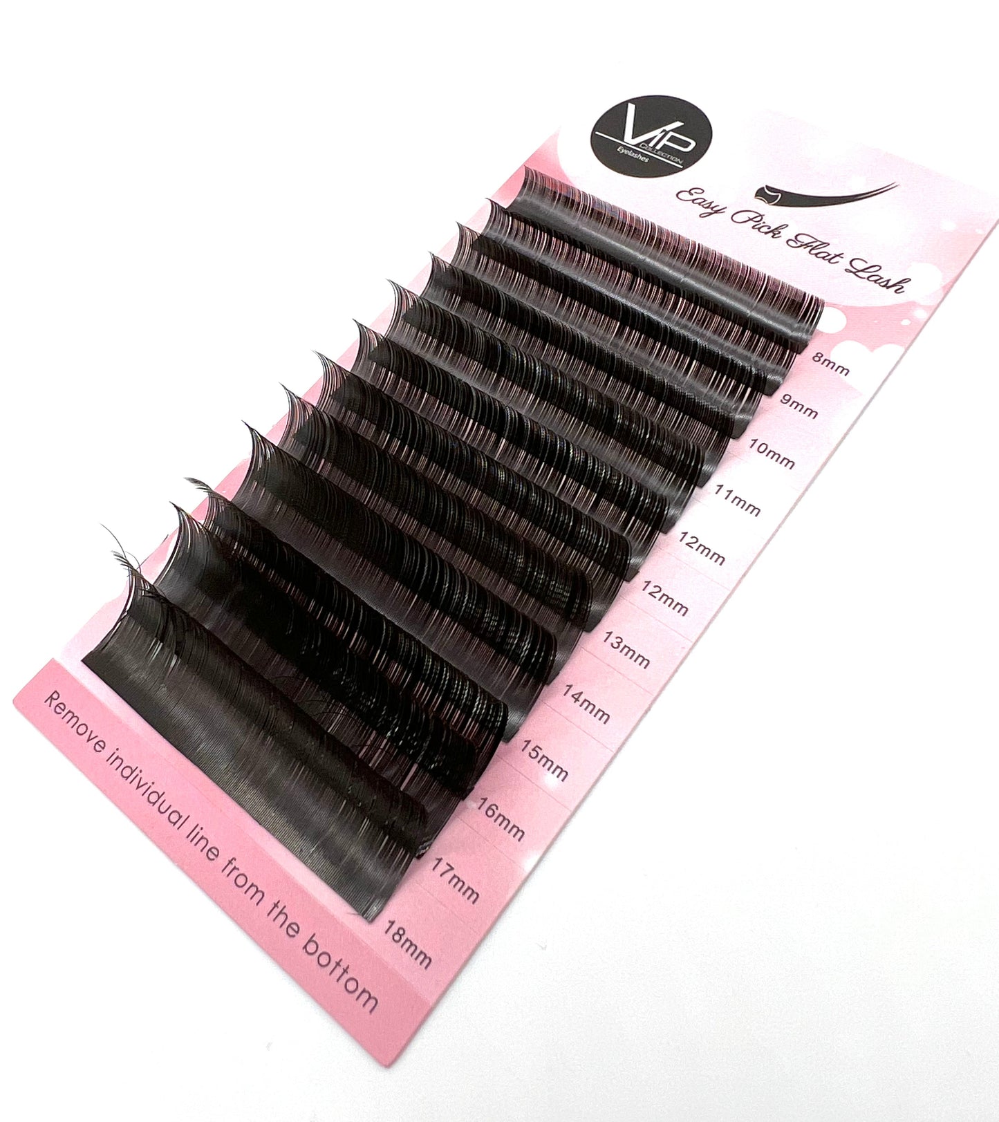 VIP Easy Pick Flat Lash Extensions 12 lines Mixed