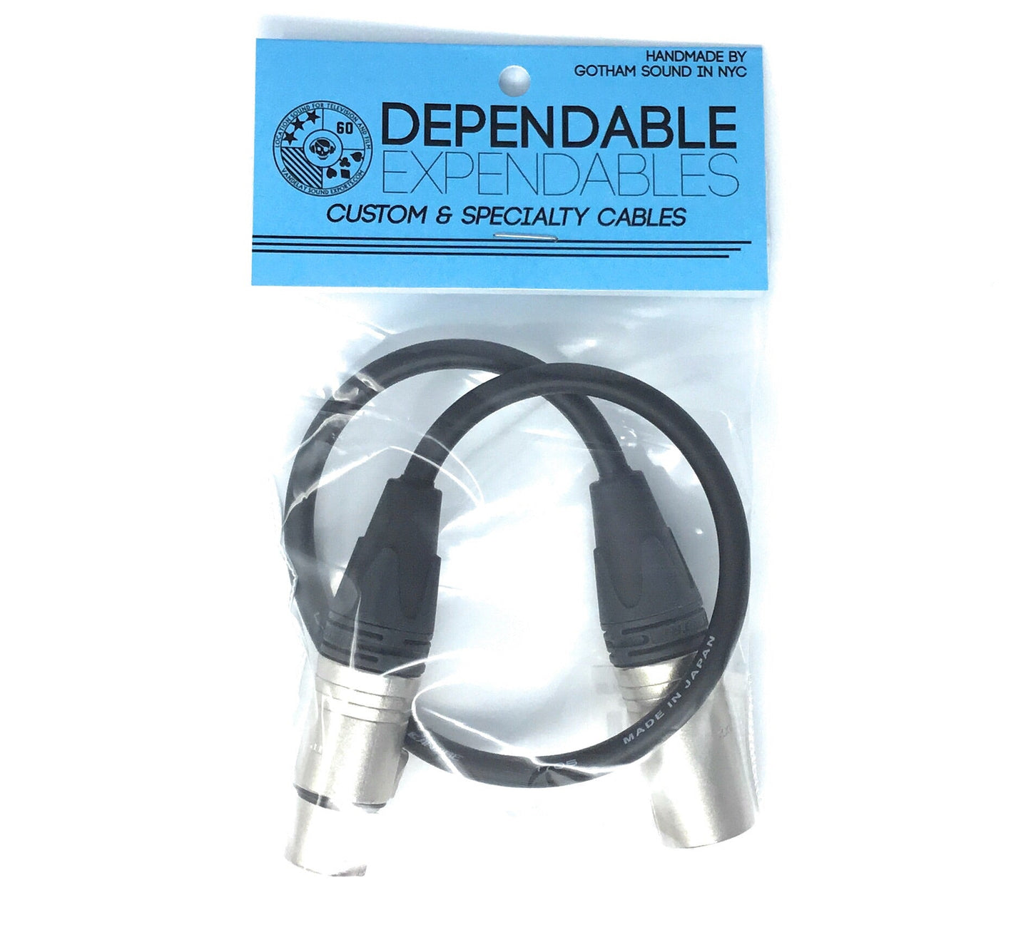 XLRm to XLRf Cable