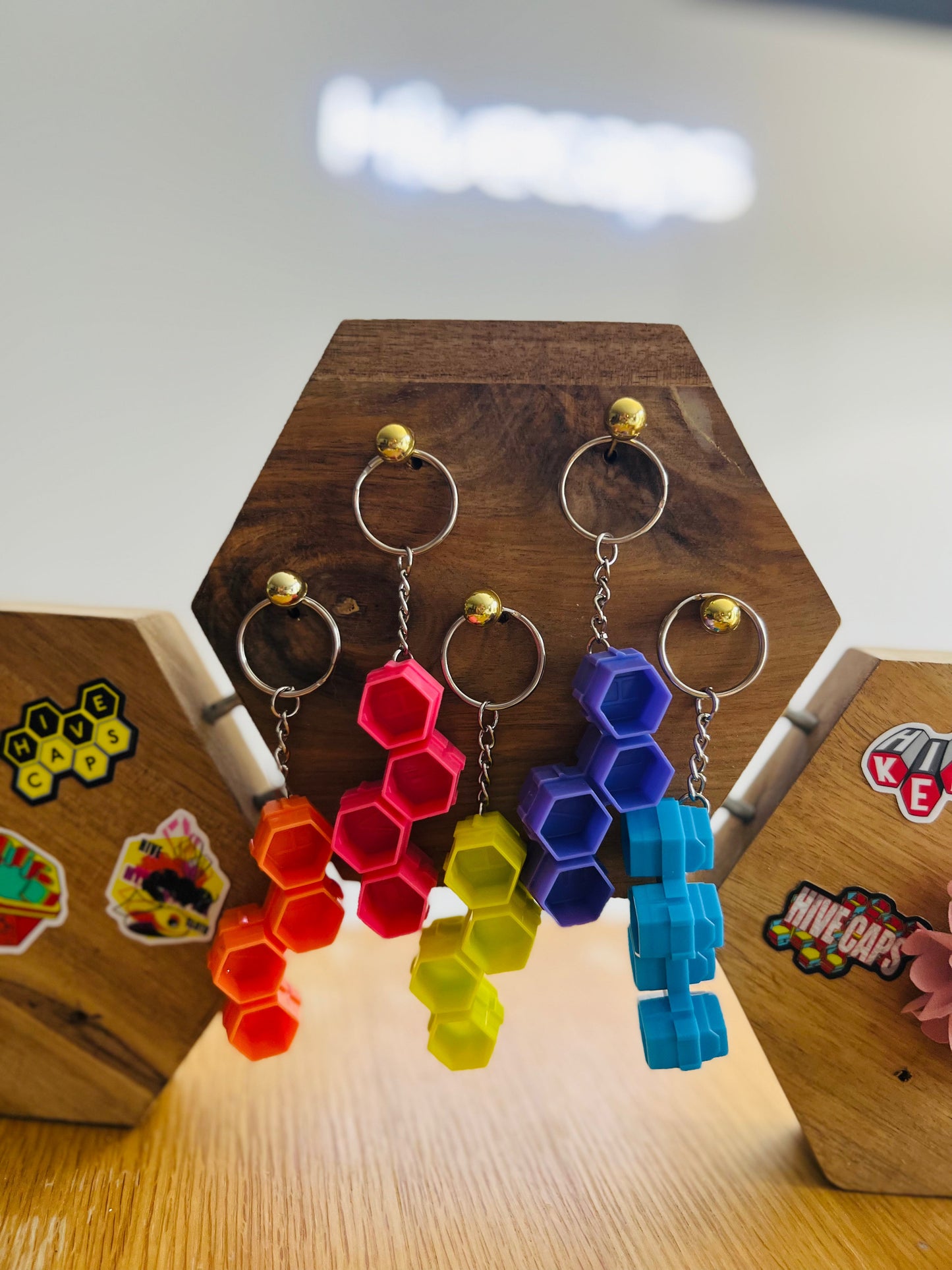 HIVE CAPS Keychain