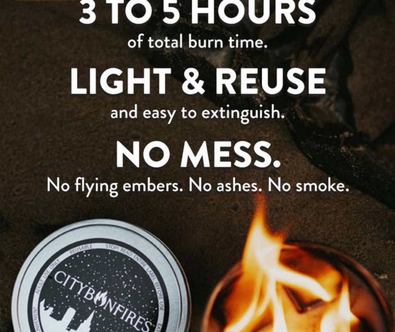 City Bonfires-Portable Fire Pit