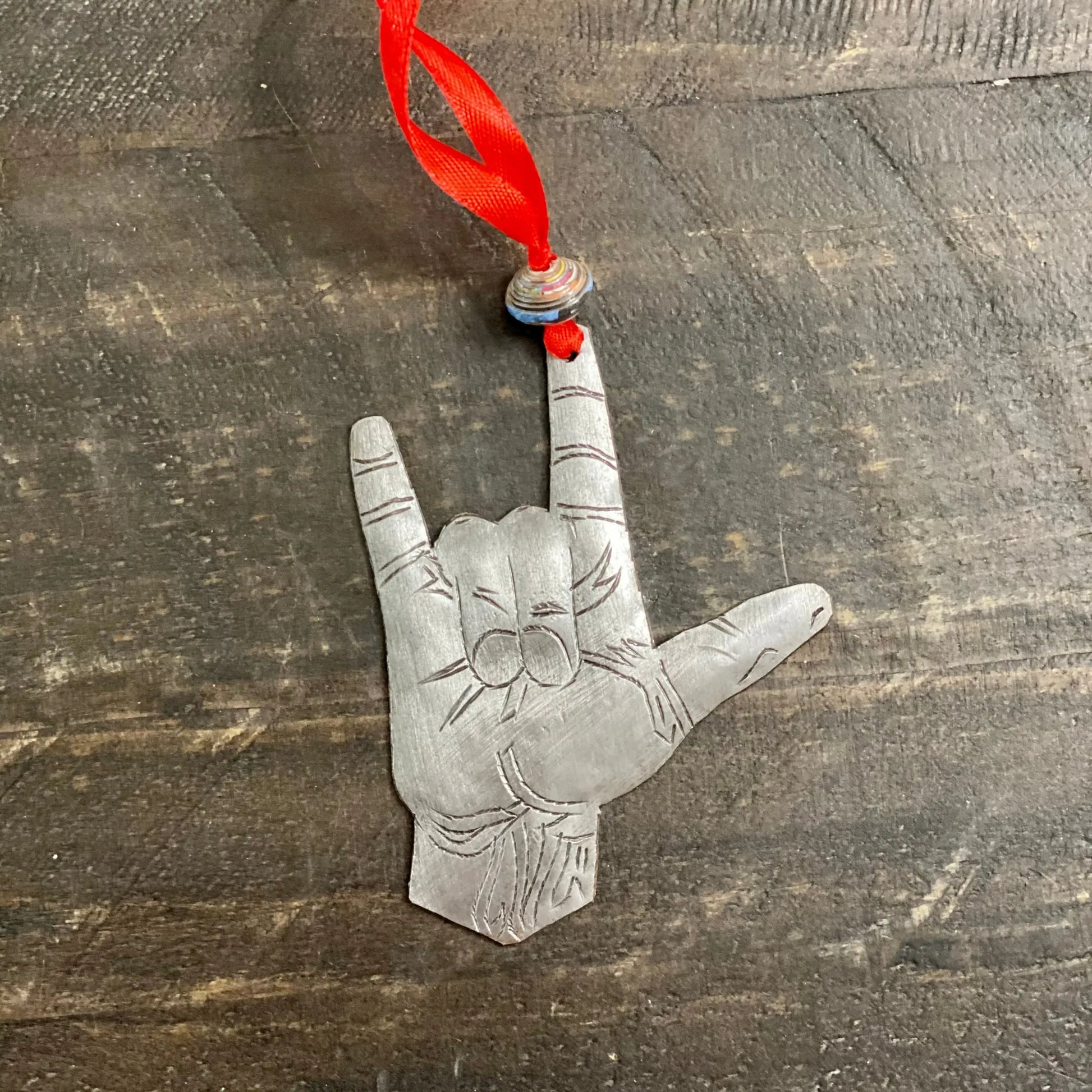 I Love You Sign Ornament