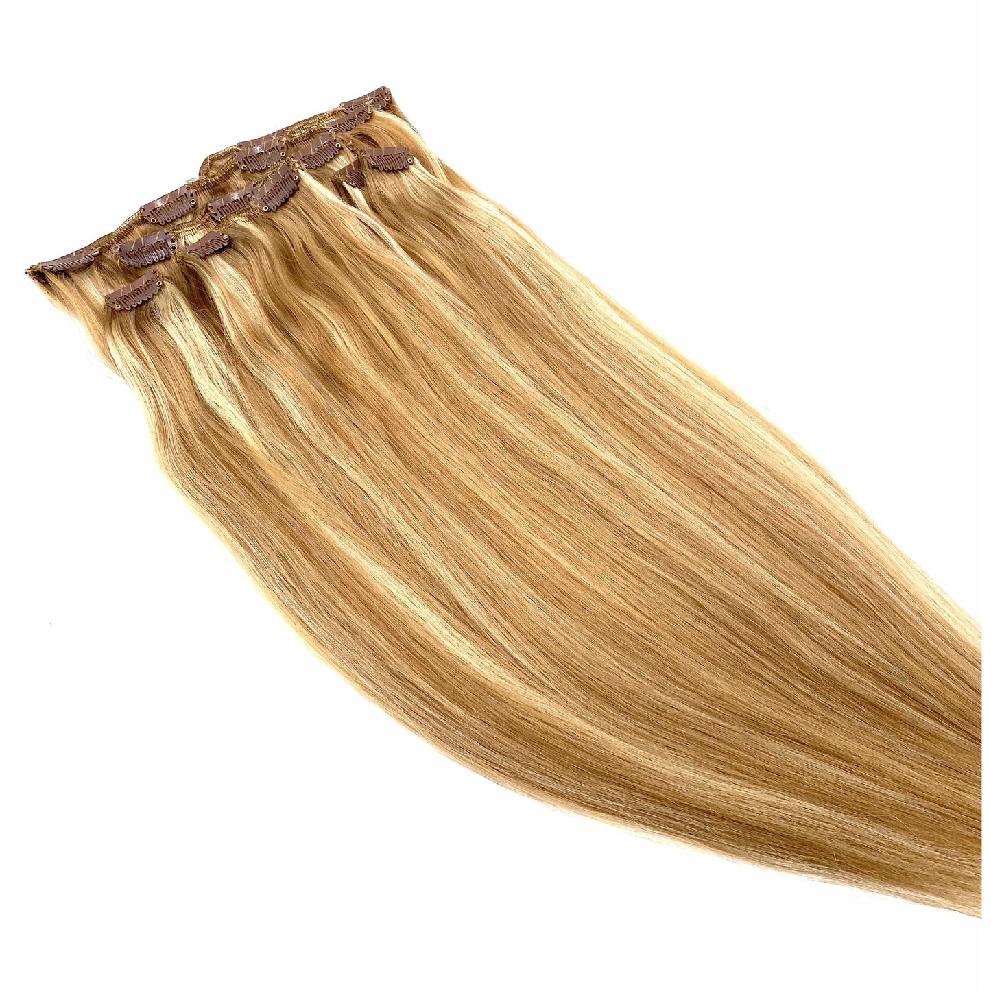 VIP Clip Extensions/ Silky Straight - 18" - ClipeX system