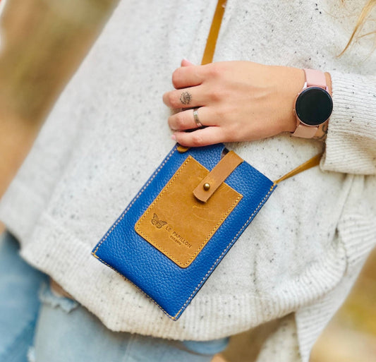 Leather Phone Crossbody