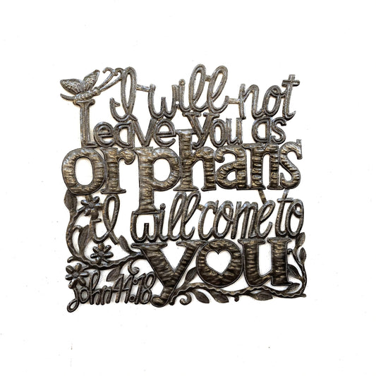 I Will Not Leave You As Orphans