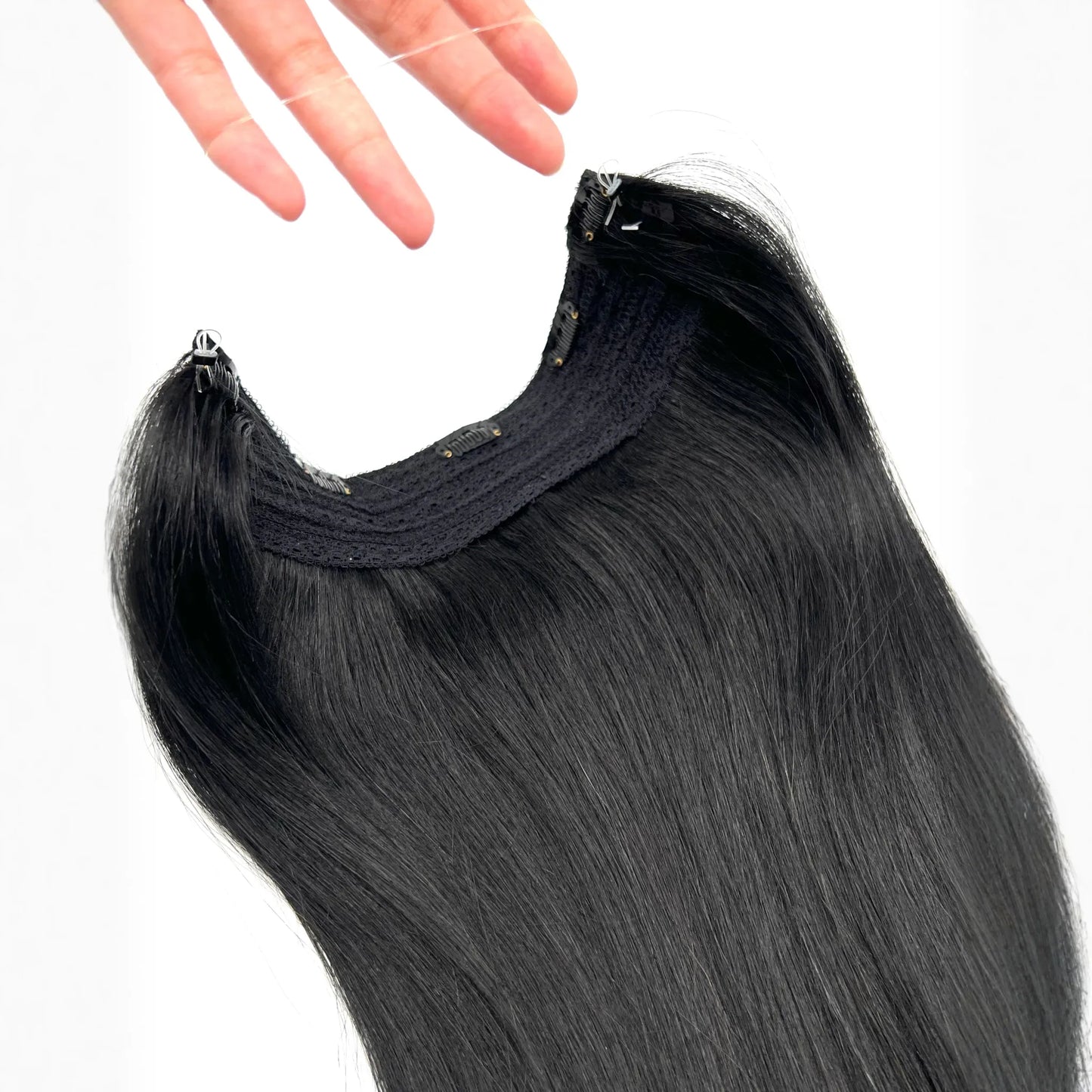 VIP BandX Halo / Silky Straight 18" with Clip