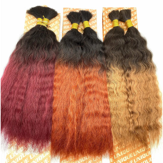 Unique's Super Bulk / 100% Human Hair 14''