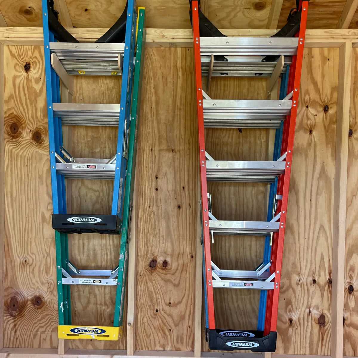Shed Tool Organizer – Step Ladder & Yard Tool Storage Rack - 🆕 New Arrivals, All Products, Products from HangThis Up My Shed Organizing System, 🛠️ Tools + Hardware - Little Red General Store