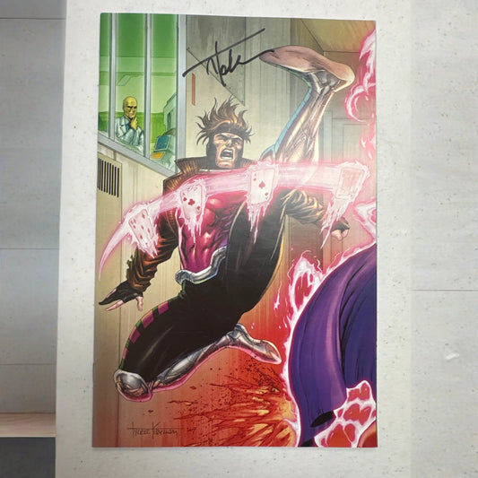 [Signed by Tyler Kirkham] UNCANNY X-MEN #4 Kirkham Unknown Tyler Kirkham Exclusive Virgin Var